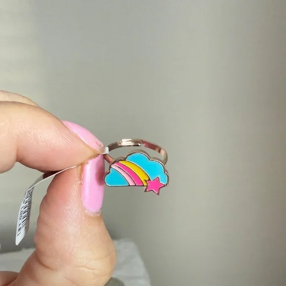 NEW | Girl’s Colorful Cloud Ring 💕 - Picture 3 of 3